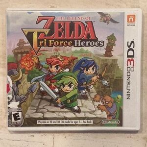 Legend Of Zelda Tri Force Heroes Nintendo 3DS Game